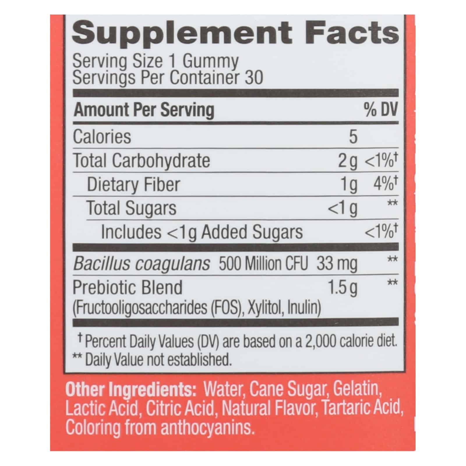 Olly - Pro/prebiotics Peach - 1 Each - 30 CT - Image 3