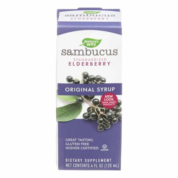 Nature's Way - Sambucus Original Syrup - 4 fl oz - Image 2