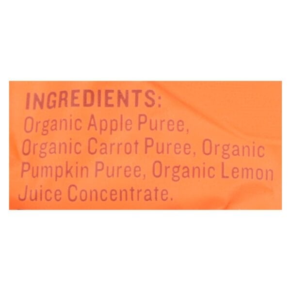 Peter Rabbit Organics Baby Food - Organic - Vegetable and Fruit Puree - Pumpkin Carrot and Apple - 4.4 oz - case of 10 - Image 2