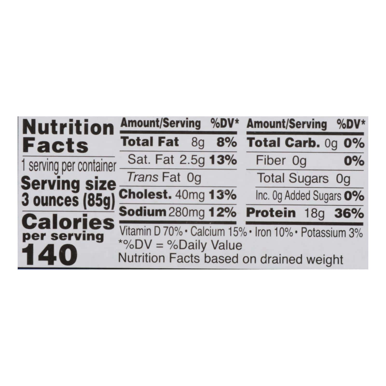 Wild Planet Wild Sardines In Spring Water - Case of 12 - 4.375 oz.