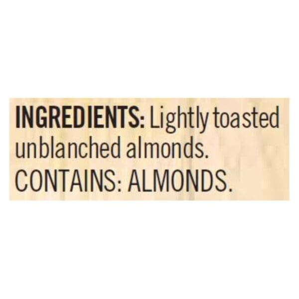 Woodstock Unsalted Non-GMO Smooth Lightly Toasted Almond Butter - Case of 12 - 16 OZ
