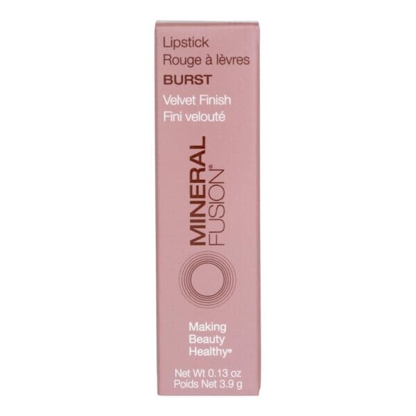 Mineral Fusion - Mkup Lipstick Burst - 1 Each-.137 OZ