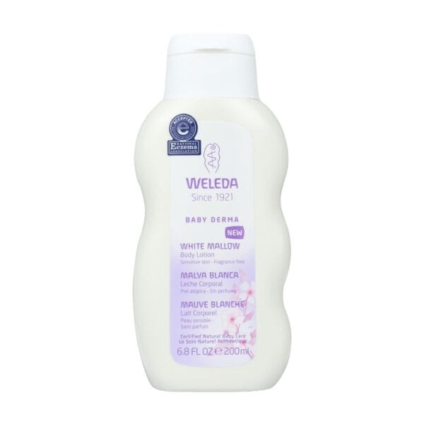 Weleda Body Lotion - Baby Derma - White Mallow - 6.8 oz - Image 2