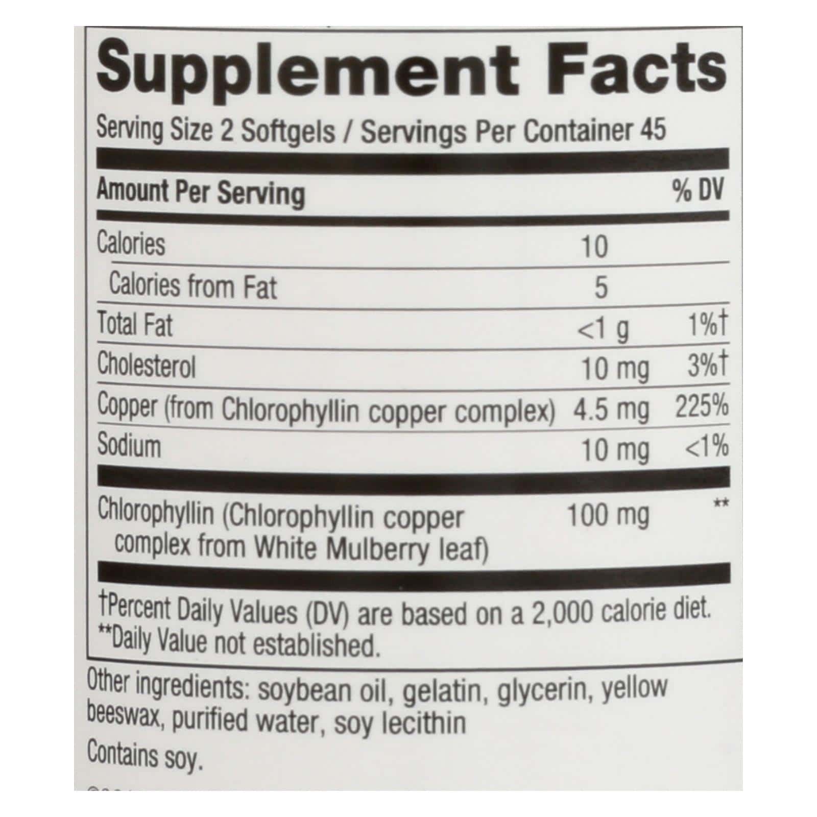 Nature's Way - Chlorofresh - 90 Softgels - Image 2