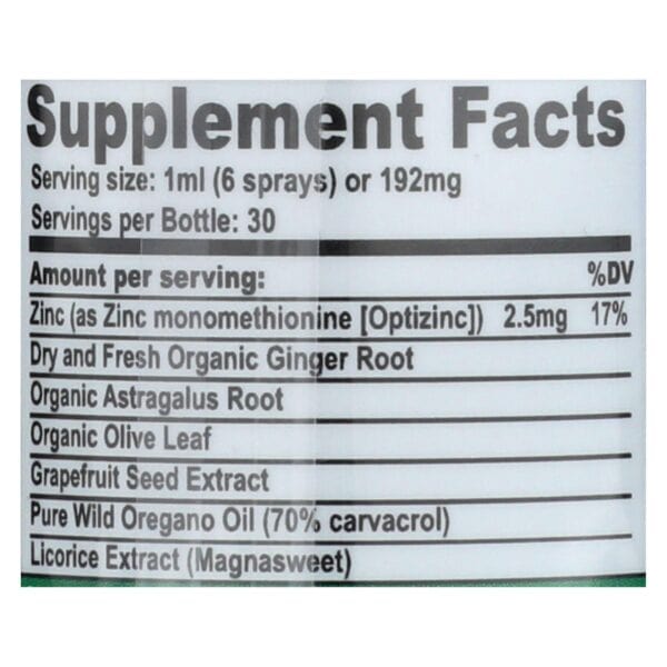 California Natural Immunity Shots - 1 fl oz - Image 2