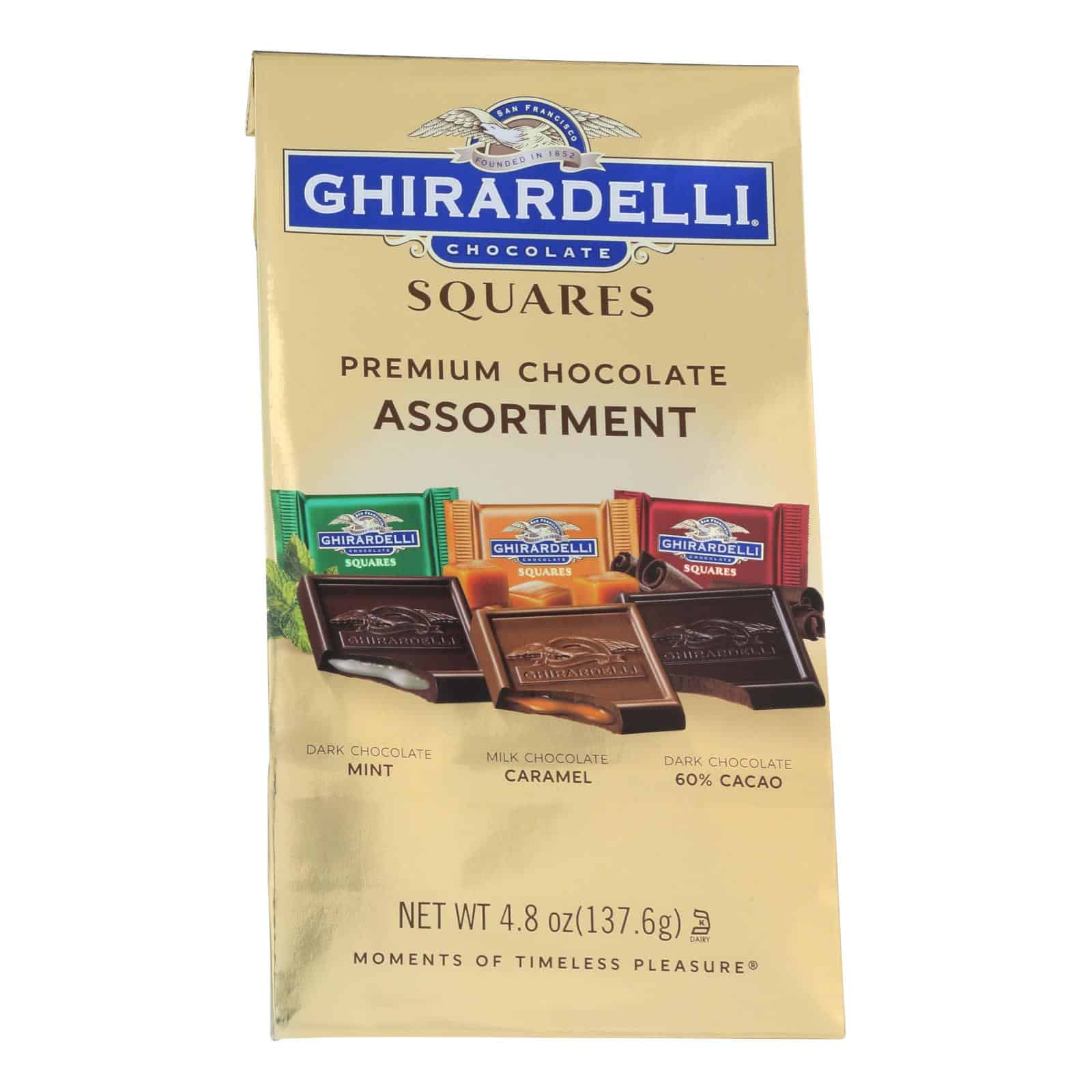 Ghirardelli Chocolate Squares, Premium Chocolate Assortment - Case of 6 - 4.85 OZ - Image 2