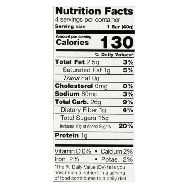 Pamela's Products - Gluten-Free Big Fig Bar - Mission Fig - Case of 8 - 5.64 oz. - Image 3