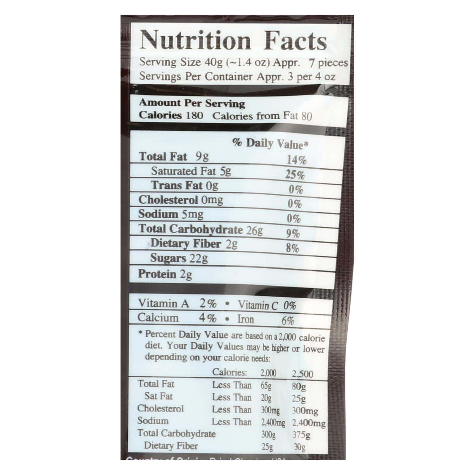 Next Organics Dark Chocolate Coconut - Organic - Case of 6 - 4 oz. - Image 3