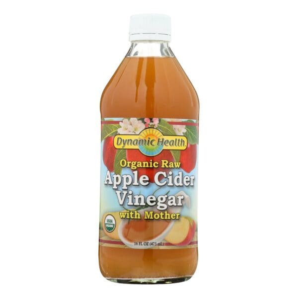 Dynamic Health Organic Apple Cider Vinegar with Mother - 16 fl oz - Image 3