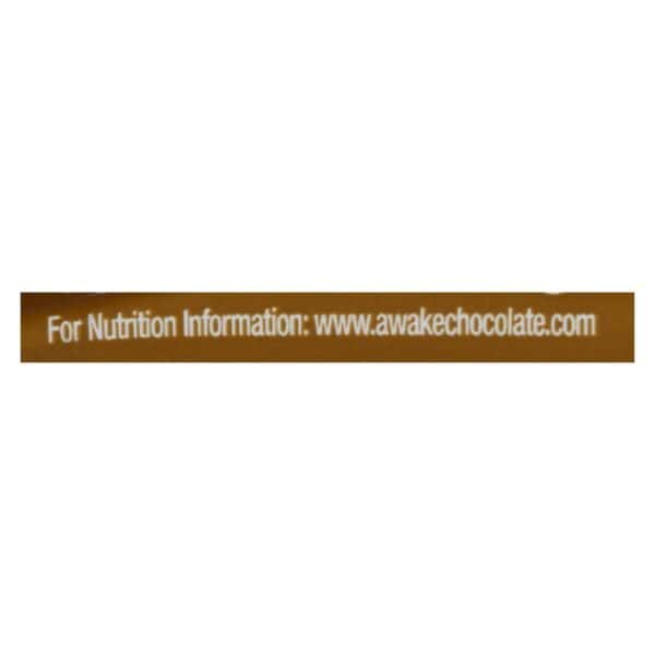 Awake Chocolate - Bites Chocolate Caramel - Case of 50-.58 OZ - Image 3