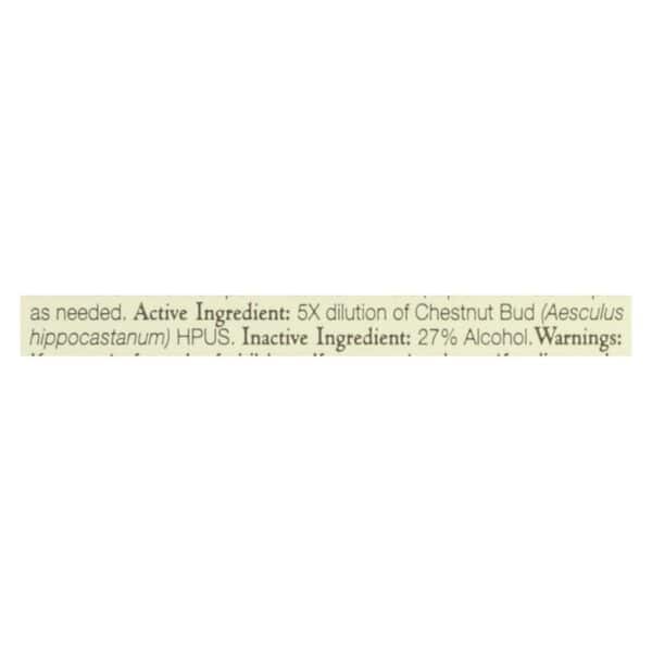 Bach Flower Remedies Essences Chestnut Bud - 0.7 fl oz - Image 2