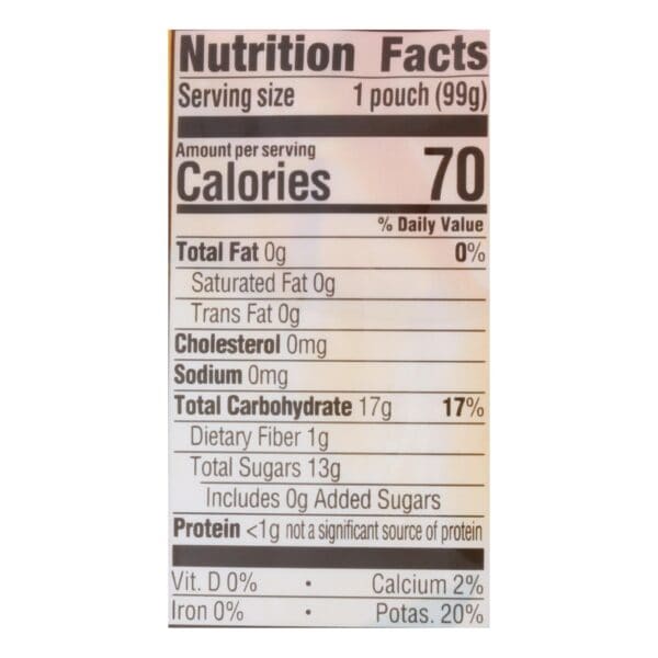 Happy Baby Clearly Crafted Mango - Case of 16 - 3.5 oz. - Image 3