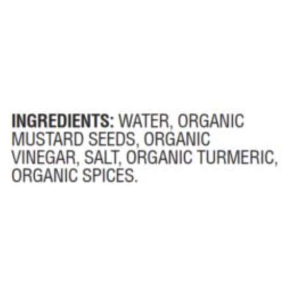 Woodstock Organic Dijon Mustard - Case of 12 - 8 OZ - Image 2