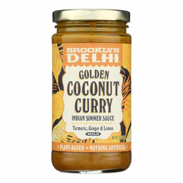 Brooklyn Delhi - Golden Coconut Curry Simmer Sauce - Case of 6 - 12 oz - Image 3