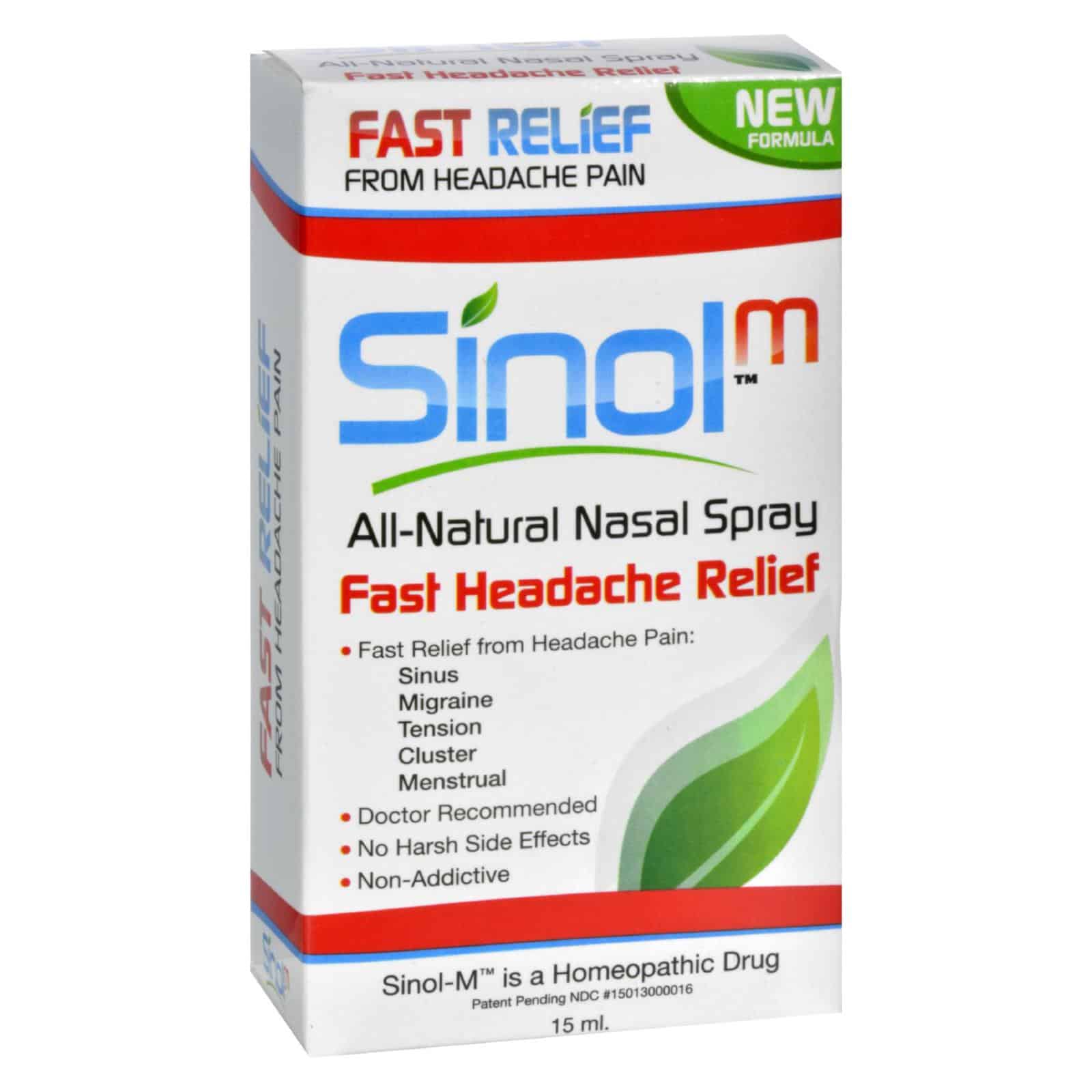 Sinol Headache Relief Nasal Spray - 15 fl oz