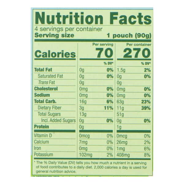 GoGo Squeeze Organic - Apple cinnamon - Case of 12 - 3.2 oz.