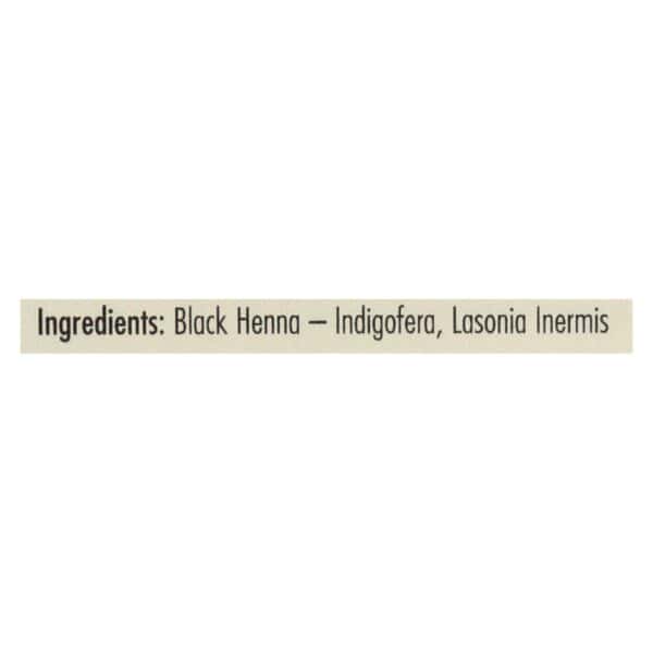 Rainbow Research Henna Hair Color and Conditioner Persian Black Deep Ebony - 4 oz - Image 2
