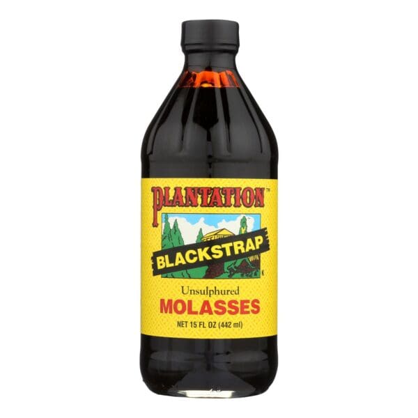 Plantation Blackstrap Molasses Syrup - Unsulphured - Case of 12 - 15 Fl oz. - Image 3