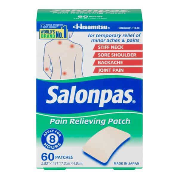 Salonpas - Salonpas Pain Rel Patch - 1 Each - 60 CT - Image 2