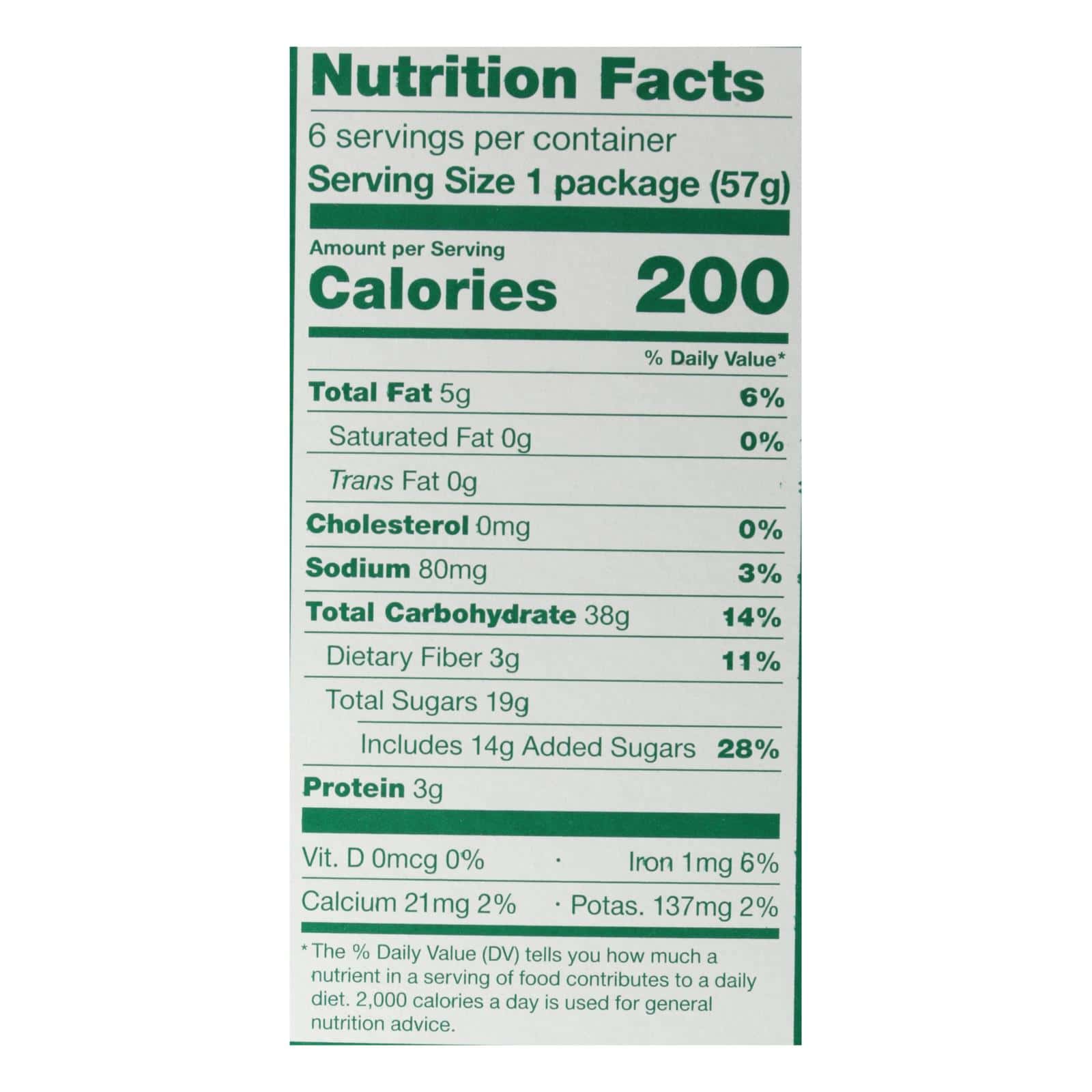 Nature's Bakery Stone Ground Whole Wheat Fig Bar - Apple Cinnamon - Case of 6 - 2 oz.