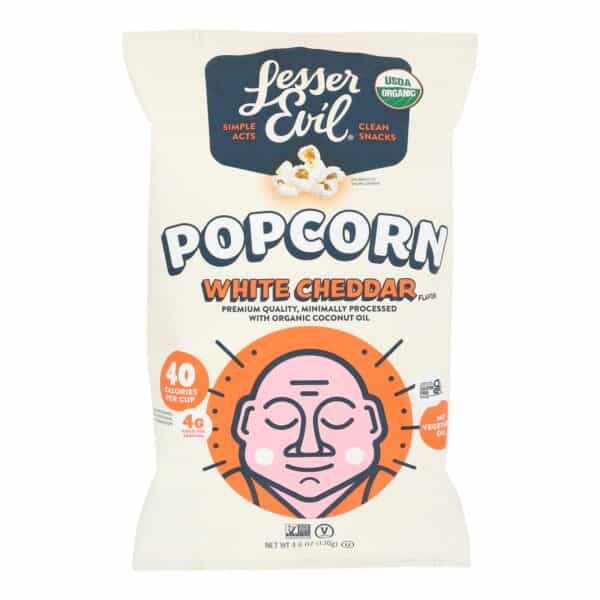 Lesser Evil - Popcorn No Chs Chsiness - Case of 12-4.6 OZ - Image 3