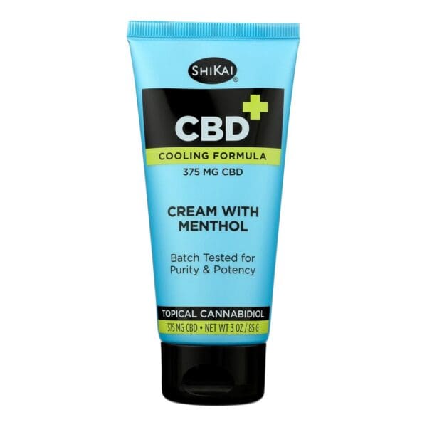 Shikai Products - Cream Cbd Metholated - 1 Each - 3 FZ - Image 2