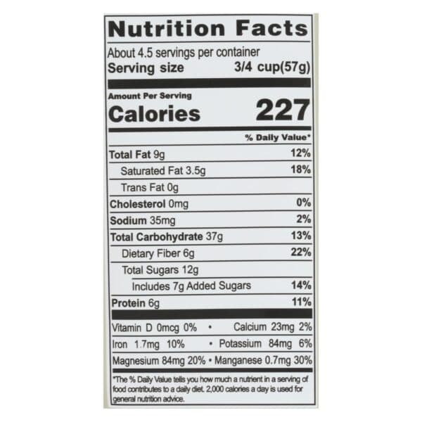 Living Intentions Cereal - Organic - Superfood - Cacao Crunch - 9 oz - case of 6 - Image 3