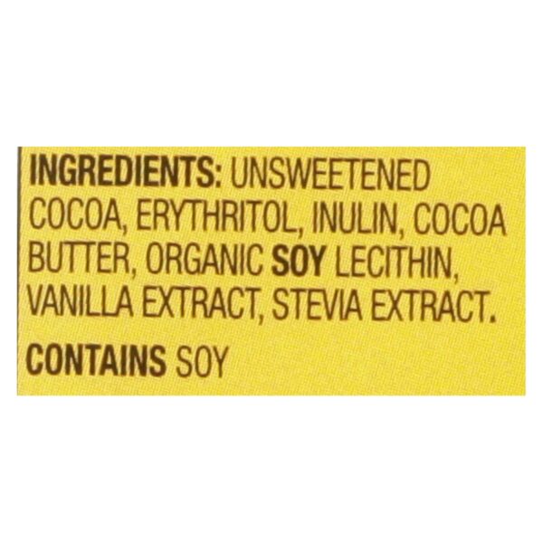 Lily's Sweets Chocolate Bar - Creamy Milk Chocolate - 40 Percent Cocoa - 3 oz Bars - Case of 12 - Image 2