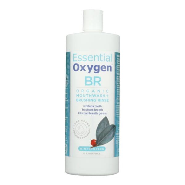 Essential Oxygen - Mouthwash Wintergreen - 1 Each-32 FZ