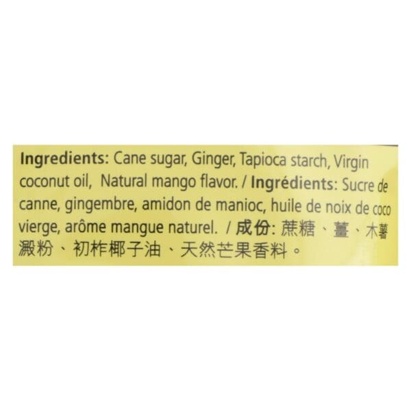 Prince Of Peace - Chews Ginger Mango - 1 Each - 4 OZ