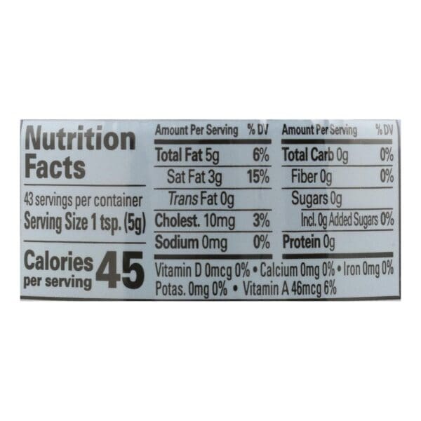 Purity Farms Ghee - Clarified Butter - Case of 12 - 7.5 oz. - Image 3