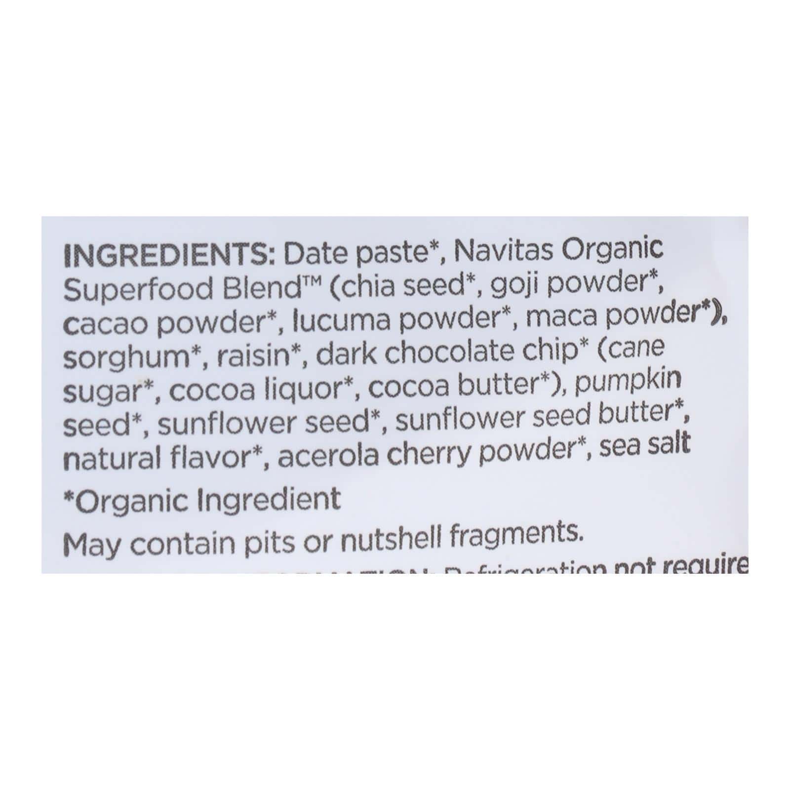 Navitas Naturals Snacks - Organic - Power - Cacao Goji - 8 oz - case of 12 - Image 3