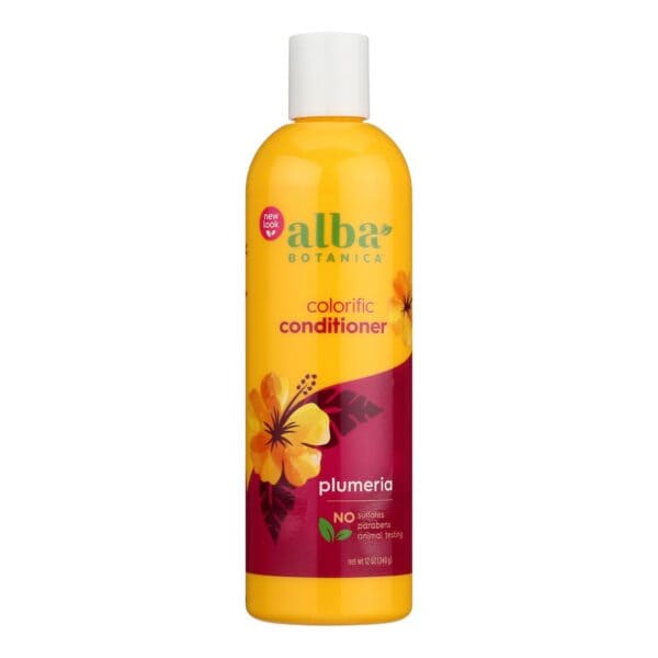 Alba Botanica - Hawaiian Hair Conditioner - Plumeria - 12 fl oz - Image 2