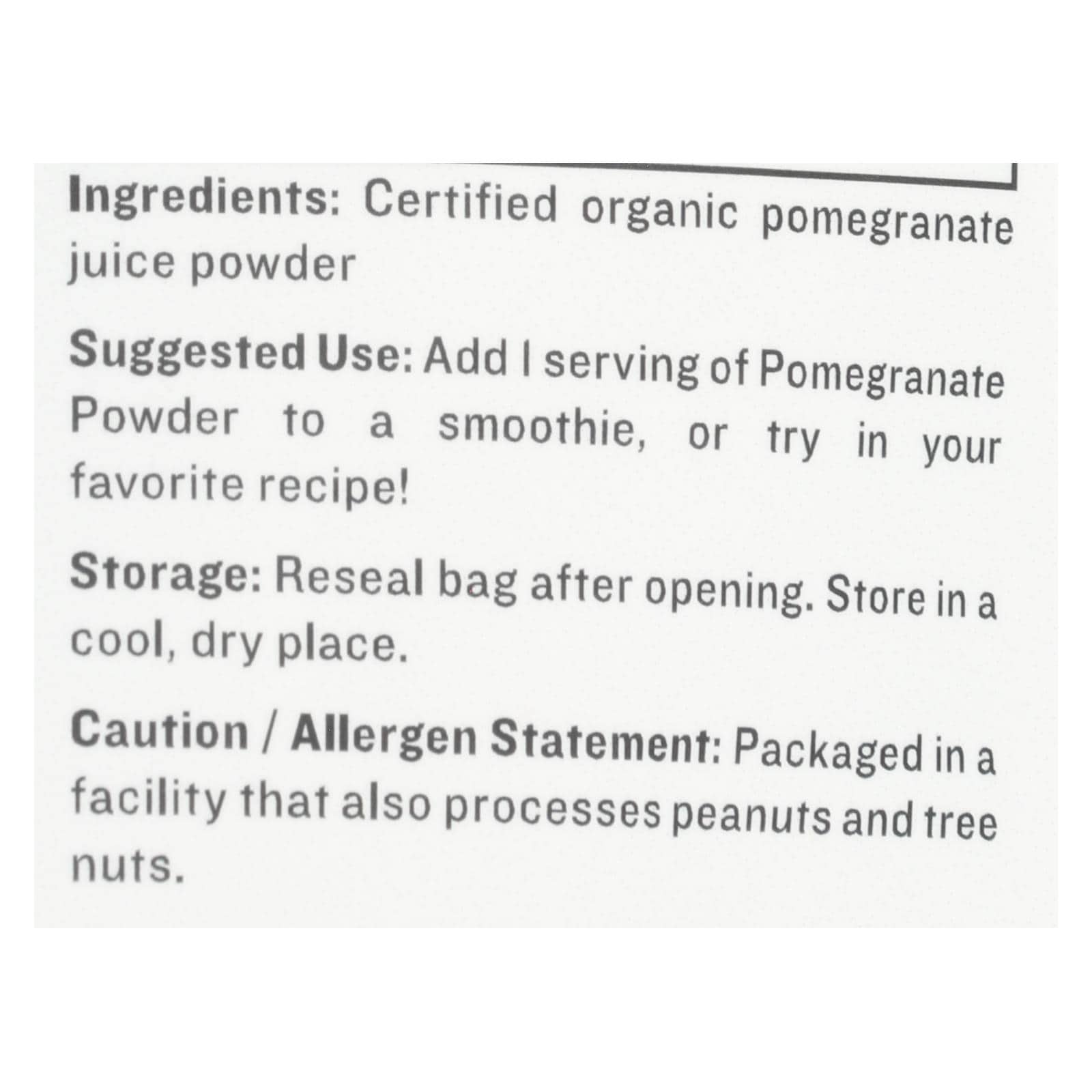 Sunfood - Pomegranate Powder - 1 Each-4 OZ