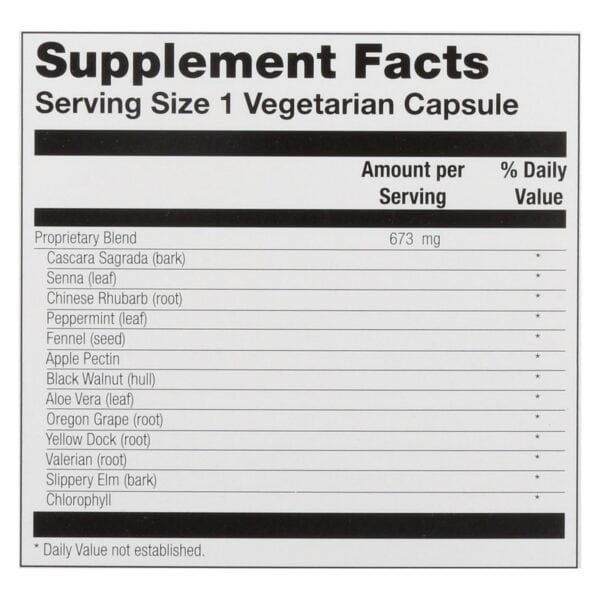 Natural Balance Ultra Colon Clenz - 60 Vegetarian Capsules - Image 3