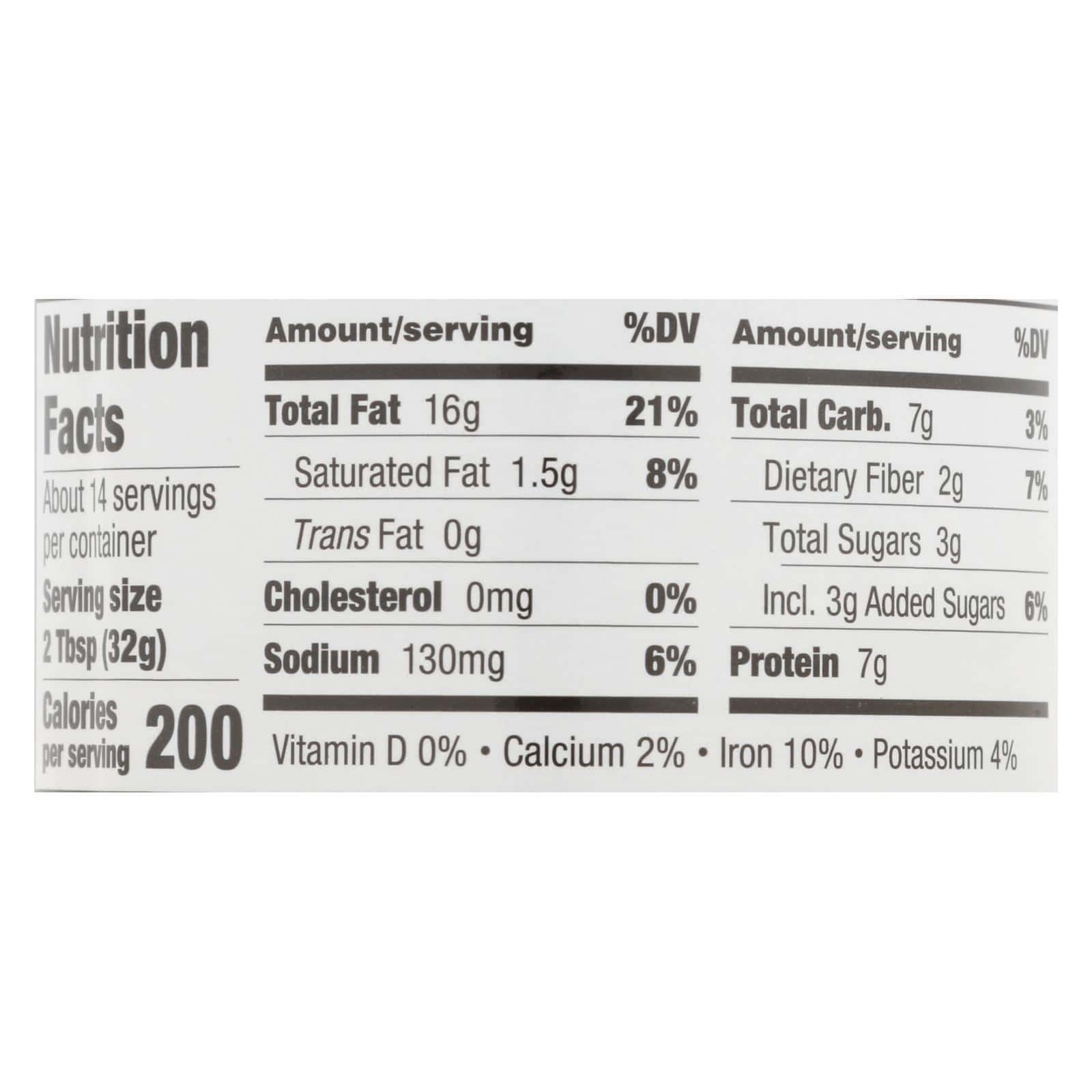 Sunbutter Sunflower Butter - Natural - Case of 6 - 16 oz.