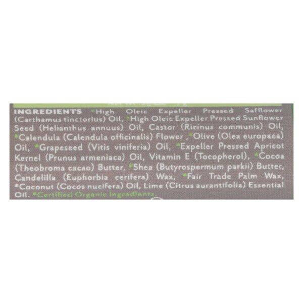 Soothing Touch Lip Balm - Organic Coconut Lime - Case of 12 - .25 oz