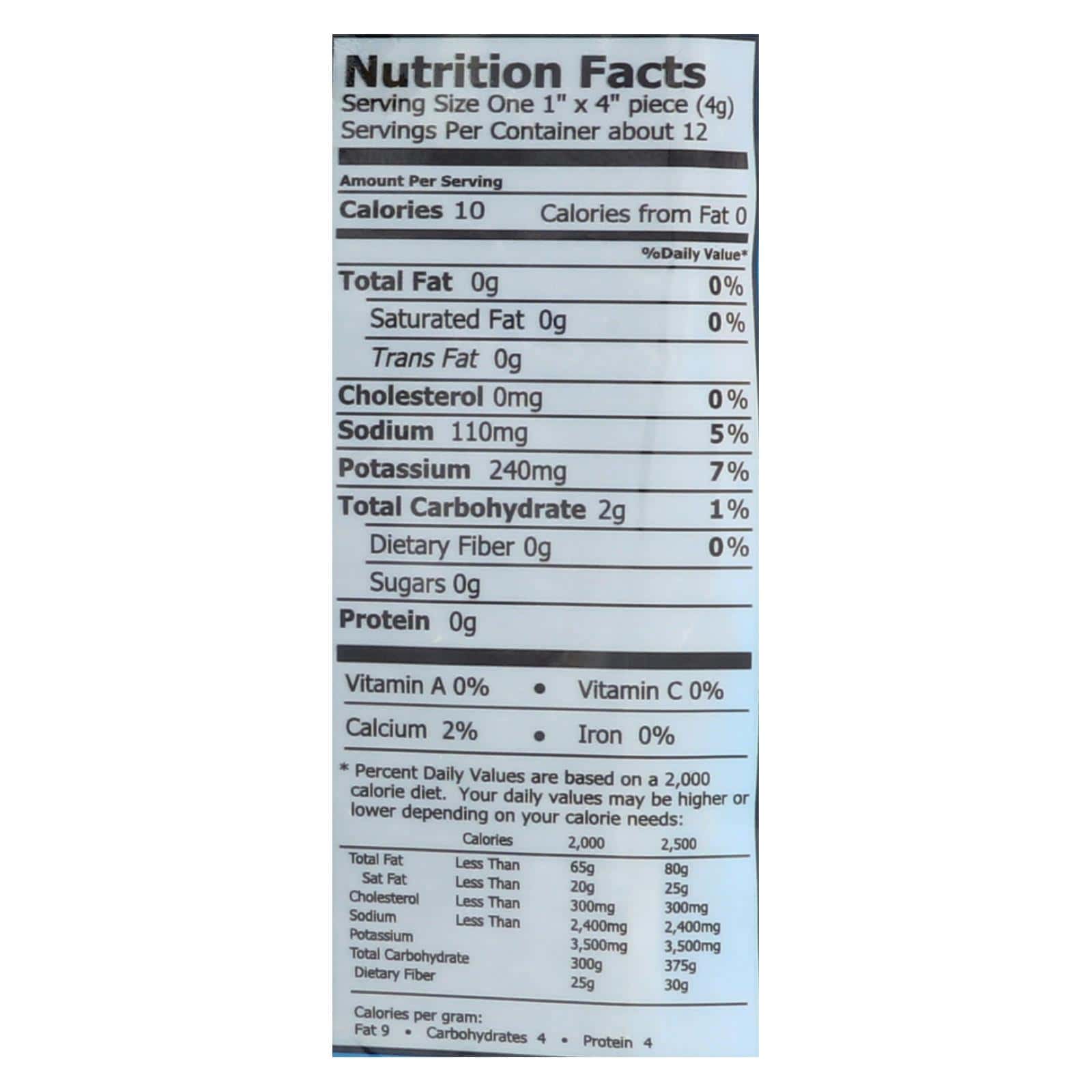 Emerald Cove Sea Vegetables - Pacific Kombu - Silver Grade - 1.76 oz - Case of 6 - Image 2