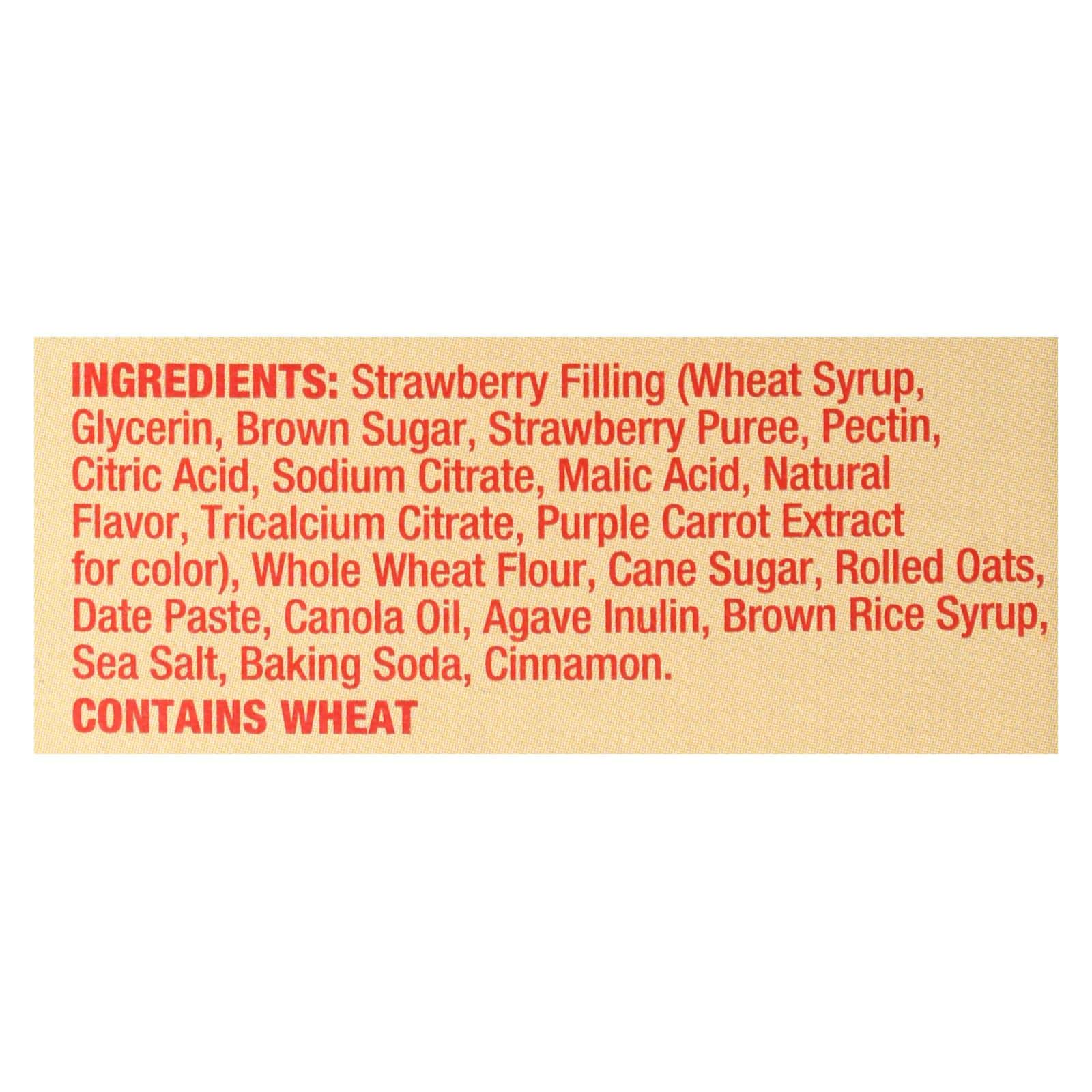 Nature's Bakery - Oatmeal Crumble Strawberry - Case of 6 - 8.46 OZ - Image 2