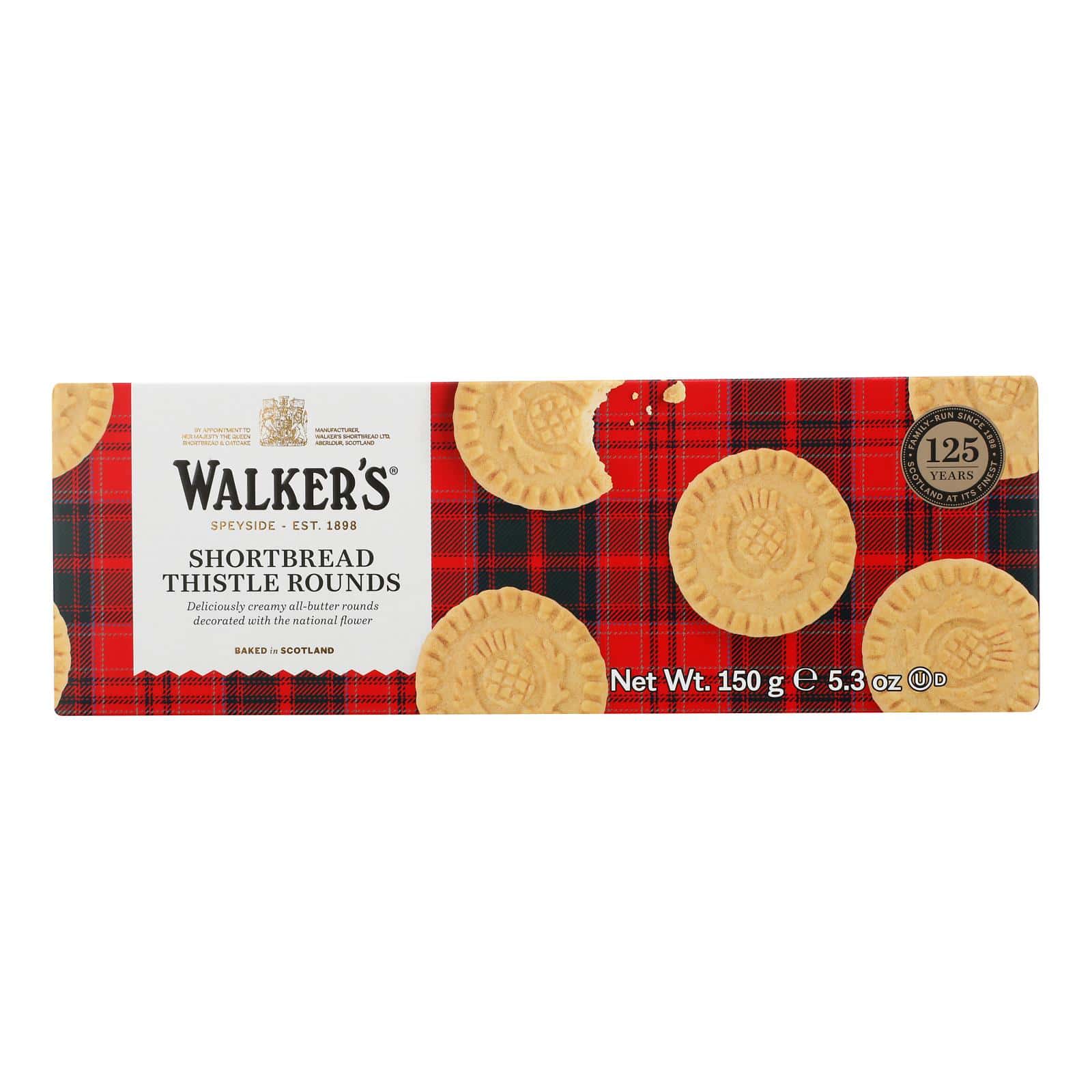 Walkers Shortbread - Pure Butter Round - Case of 12 - 5.3 oz. - Image 3