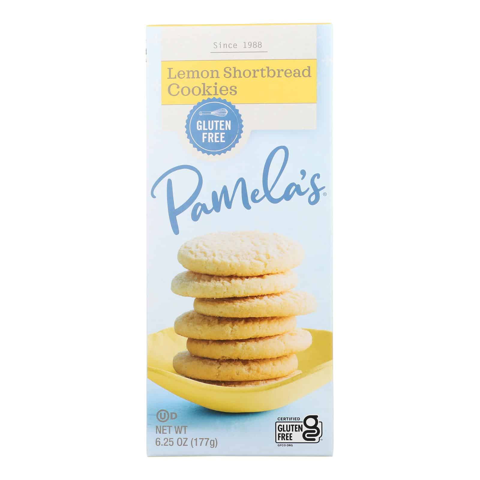 Pamela's Products - Cookies - Lemon Shortbread - Gluten-Free - Case of 6 - 6.25 oz. - Image 2