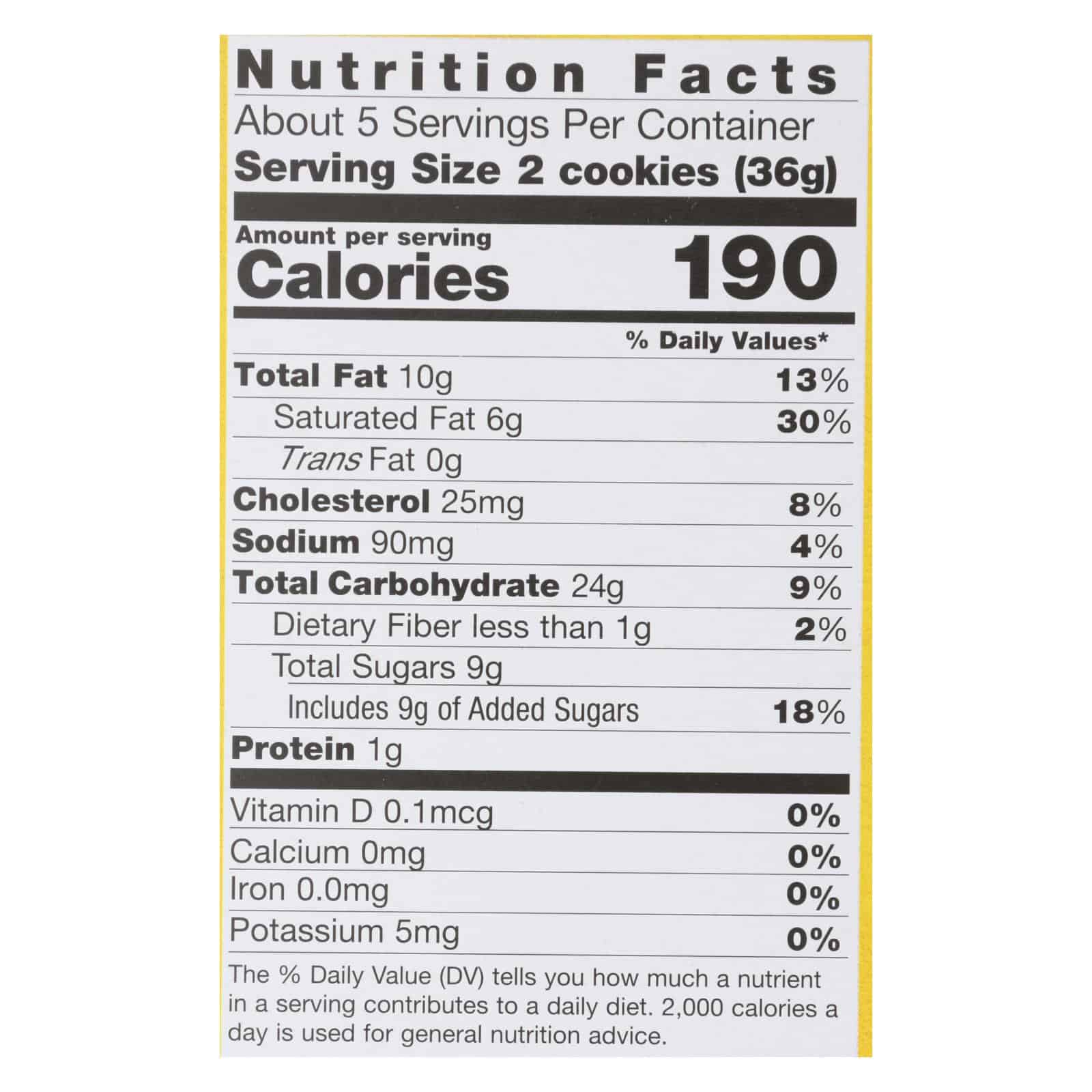 Pamela's Products - Cookies - Lemon Shortbread - Gluten-Free - Case of 6 - 6.25 oz. - Image 3