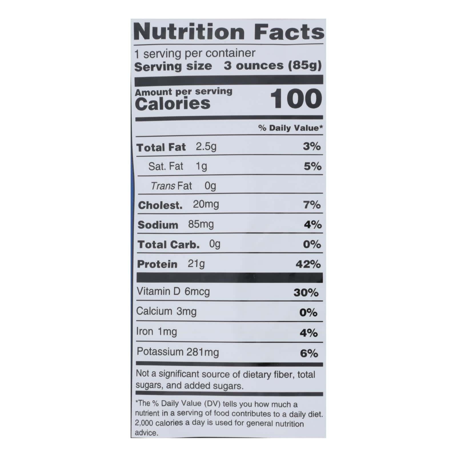 Wild Planet Wild Albacore Tuna With No Salt - Case of 24 - 3 OZ - Image 3