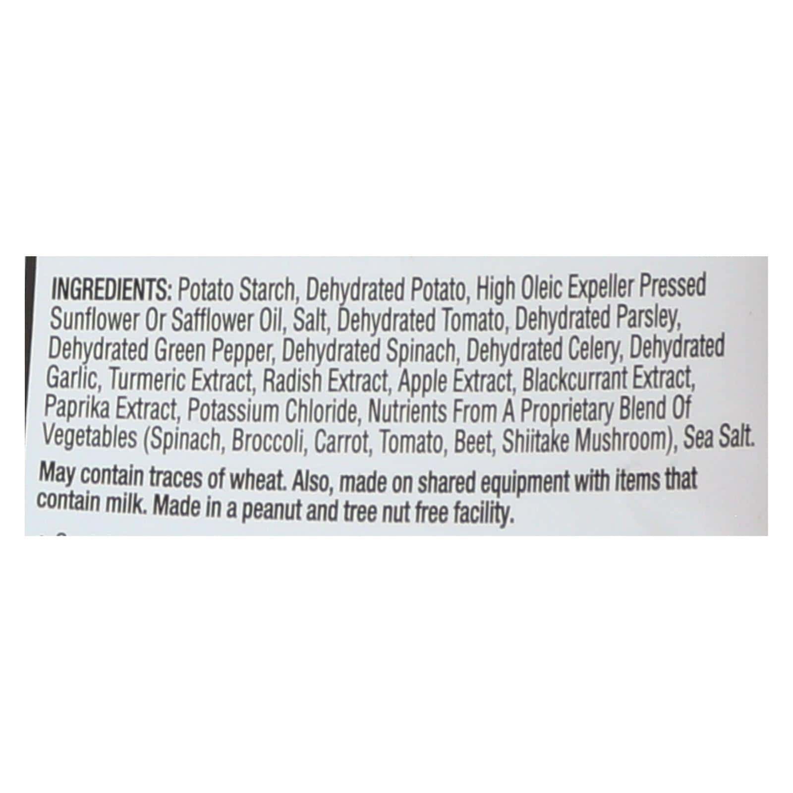 Good Health Veggie Straws - Sea Salt - Case of 24 - 1 oz. - Image 3