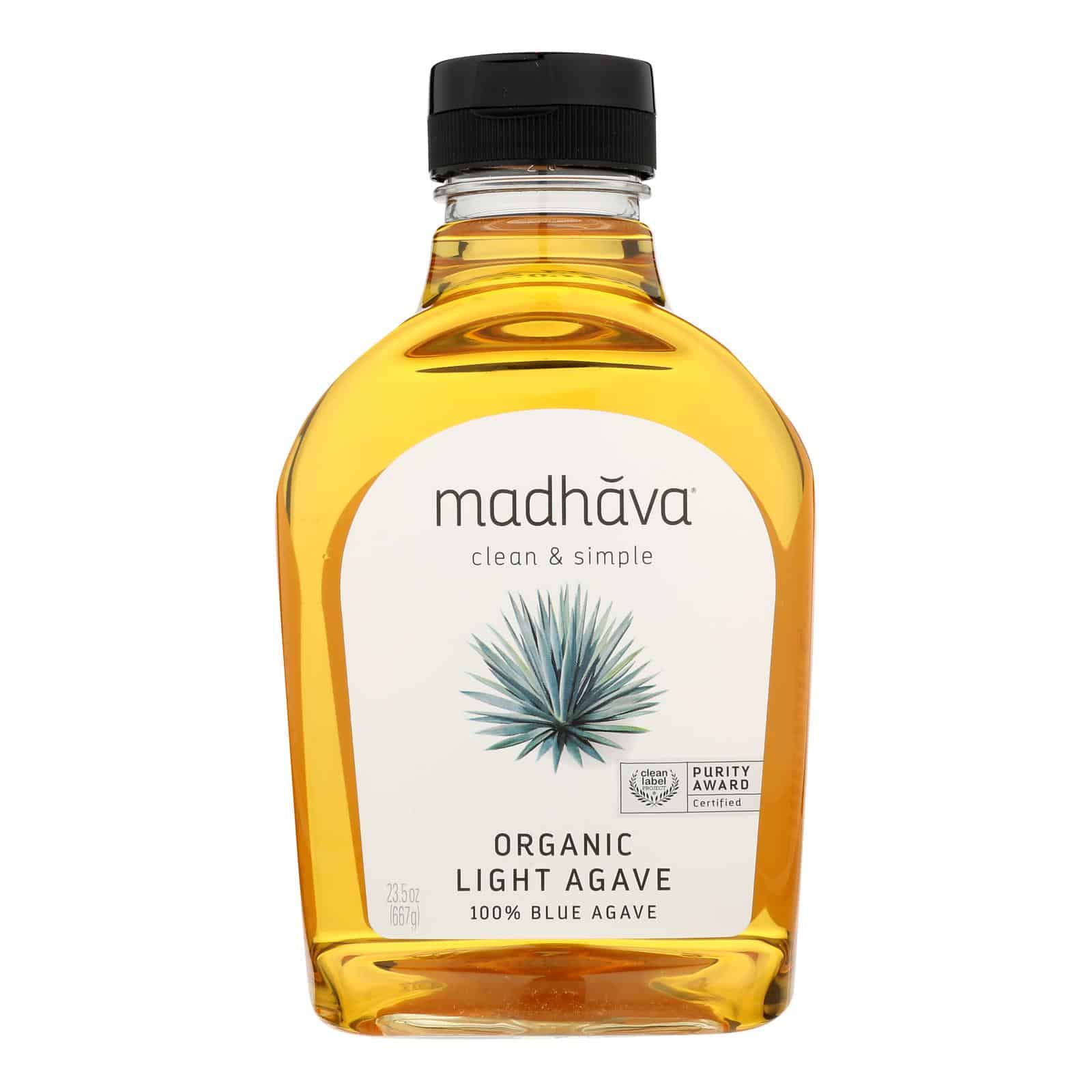 Madhava Honey Golden Light Agave - Case of 6 - 23.5 oz. - Image 2