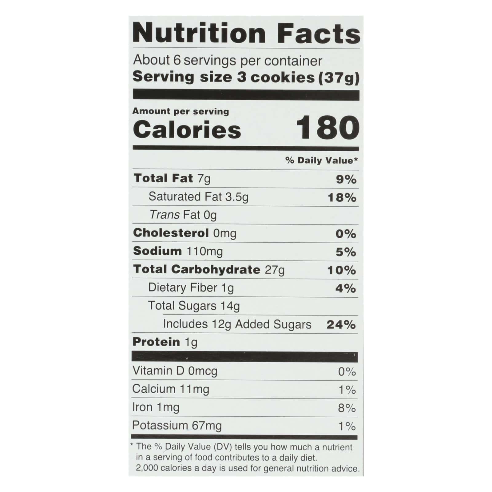 Kinnikinnick Creme Cookie - Case of 6 - 8 oz. - Image 3