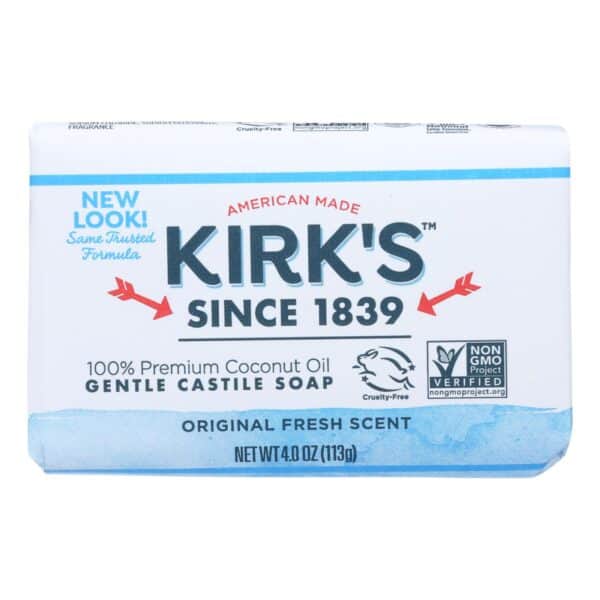 Kirk's Natural Original Castile Soap - 4 oz - Image 2