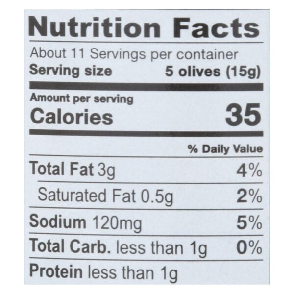 Gaea Olives - Kalamata - Pitted - 5.6 oz - case of 8