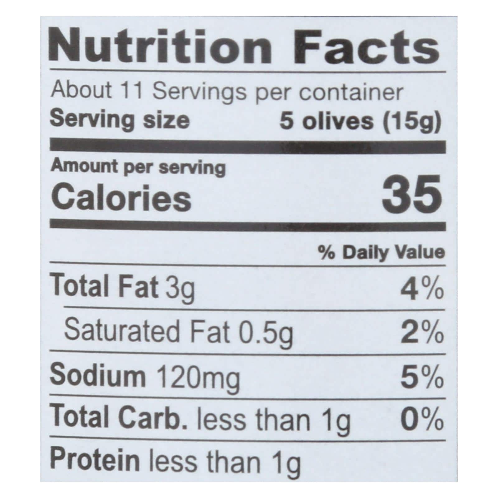 Gaea Olives - Kalamata - Pitted - 5.6 oz - case of 8