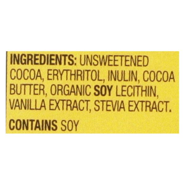 Lily's Sweets Chocolate Bar - Extra Dark Chocolate - 70% Cocoa - 2.8 oz Bars - Case of 12 - Image 3
